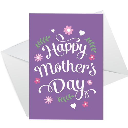 Mothers Day Card For Mum Nan Nanny Step Mum Mothers Day Card