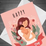 Mothers Day Card From Daughter, Mothers Day Card With Envelope