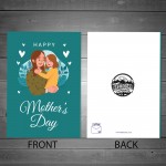 Happy Mothers Day Card For Mum From Daughter Cute Mothers Day 