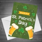 Happy St Patricks Day Greetings Card For Family Grandparents Mum