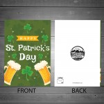 Happy St Patricks Day Greetings Card For Family Grandparents Mum