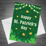 St Patricks Day Card For Friends Family Loved Ones