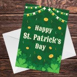 St Patricks Day Card For Friends Family Loved Ones