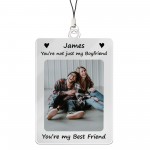 Personalised Photo Keyring For Boyfriend Romantic Gift For Him