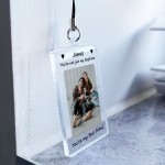 Personalised Photo Keyring For Boyfriend Romantic Gift For Him