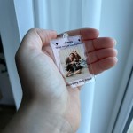 Personalised Photo Keyring For Boyfriend Romantic Gift For Him