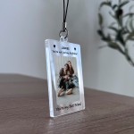 Personalised Photo Keyring For Boyfriend Romantic Gift For Him