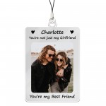 Personalised Photo Keyring For Girlfriend Romantic Gifts