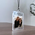 Personalised Photo Keyring For Girlfriend Romantic Gifts