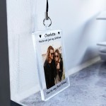 Personalised Photo Keyring For Girlfriend Romantic Gifts