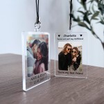 Personalised Photo Keyring For Girlfriend Romantic Gifts