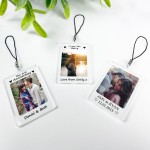 Romantic Gift For Couple Personalised Photo Keyring Anniversary