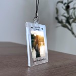 Romantic Gift For Couple Personalised Photo Keyring Anniversary