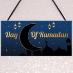 Ramadan Countdown Hanging Sign Ramadan Decoration Home Decor