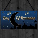 Ramadan Countdown Hanging Sign Ramadan Decoration Home Decor