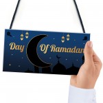 Ramadan Countdown Hanging Sign Ramadan Decoration Home Decor