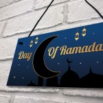 Ramadan Countdown Hanging Sign Ramadan Decoration Home Decor