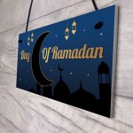 Ramadan Countdown Hanging Sign Ramadan Decoration Home Decor