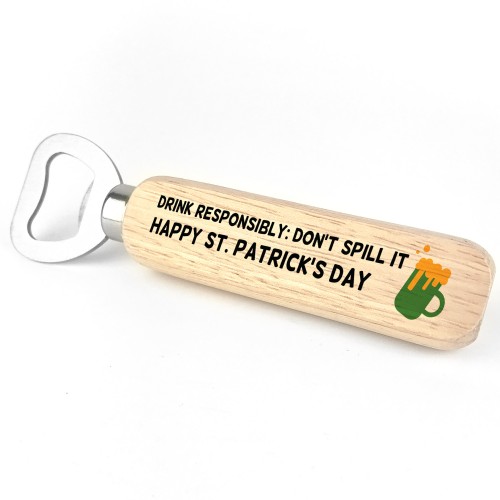 Gift For St Patricks Day Friendship Gift Bottle Opener Beer Gift