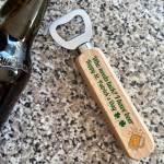 St Patricks Day Gift Bottle Opener Friendship Gift For Him Her