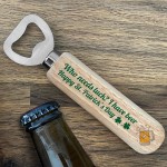 St Patricks Day Gift Bottle Opener Friendship Gift For Him Her