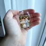 Personalised Wedding Gifts Personalised Photo Keyring Couple