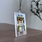 Personalised Wedding Gifts Personalised Photo Keyring Couple