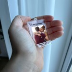 Personalised Our First Home Keyring House Warming Gift Photo