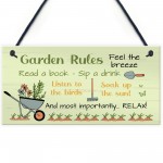 Garden Signs and Plaques for Outside Outdoor Garden Sign Welcome