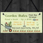 Garden Signs and Plaques for Outside Outdoor Garden Sign Welcome