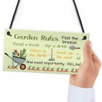 Garden Signs and Plaques for Outside Outdoor Garden Sign Welcome