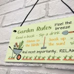 Garden Signs and Plaques for Outside Outdoor Garden Sign Welcome