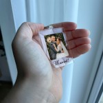 Wedding Anniversary Gifts Personalised Keyring Marriage Gift