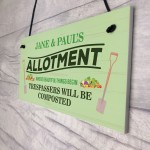 PERSONALISED Allotment Signs Greenhouse Signs Garden Signs