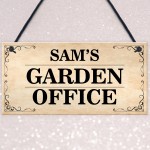 Office Sign For Garden Outside Sign For Office Personalised