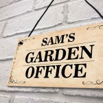 Office Sign For Garden Outside Sign For Office Personalised