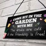 Garden Signs and Plaques for Outside Garden Sign Friendship Sign