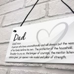 Dad Gifts For Fathers Day Birthday Birthday Noun Plaque Novelty