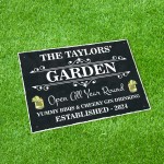 Personalised Sign For Garden Hanging Wall Sign Shed Sign WELCOME