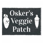 PERSONALISED Veggie Patch Sign For Garden Vegetable Patch Sign