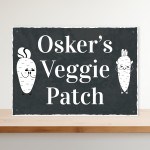 PERSONALISED Veggie Patch Sign For Garden Vegetable Patch Sign