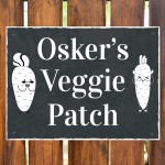 PERSONALISED Veggie Patch Sign For Garden Vegetable Patch Sign