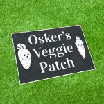 PERSONALISED Veggie Patch Sign For Garden Vegetable Patch Sign