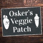 PERSONALISED Veggie Patch Sign For Garden Vegetable Patch Sign