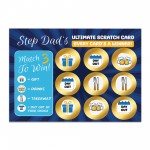 Step Dad Scratch Card Birthday Gift For Stepdad Fathers Day