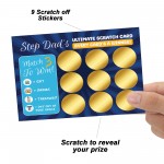 Step Dad Scratch Card Birthday Gift For Stepdad Fathers Day