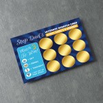 Step Dad Scratch Card Birthday Gift For Stepdad Fathers Day