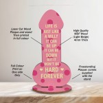 Funny Rude Friendship Plaque Novelty Christmas Birthday Gift