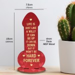 Rude Funny Friendship Plaque Novelty Birthday Best Friend Gift