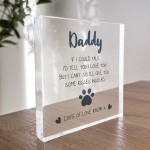 Funny Gift For Dad Daddy On Fathers Day From The Dog